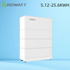 نظام بطارية ليثيوم فوسفات حديد الليثيوم ذو الجهد المنخفض المكدس من GROWATT